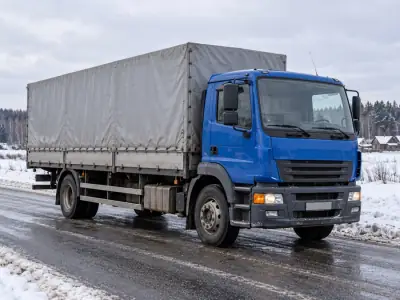 Тентованная фура 10 т Тольятти — Тюмень, фото 2 — с другой стороны