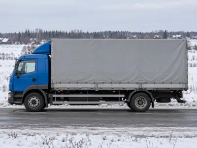 Тентованная фура 10 т Тольятти — Тюмень, фото 3 — сбоку
