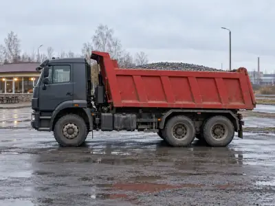Самосвал 20 т Воронеж — Старый Оскол, фото 3 — сбоку
