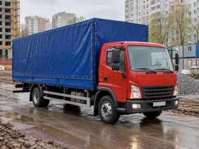 Тент 5 т Краснодар — Воронеж, фото 2 — с другой стороны