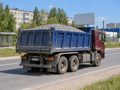 Самосвал 20 т Омск — Новосибирск, фото 4 — сзади