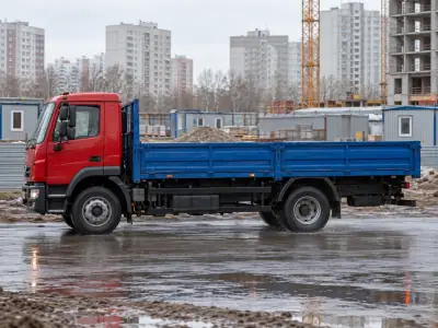 Бортовой 5 т Краснодар — Воронеж, фото 1 — спереди