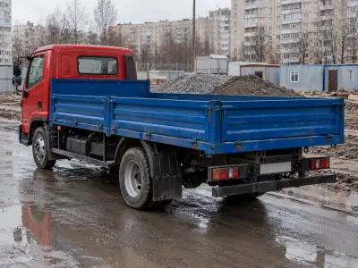 Бортовой 5 т Краснодар — Воронеж, фото 4 — сзади