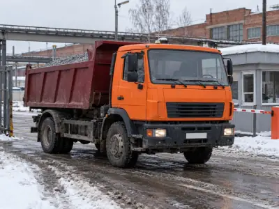 Самосвал 10 т Москва — Омск, фото 2 — с другой стороны