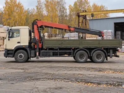 Манипулятор 10 т Воронеж — Краснодар, фото 3 — сбоку