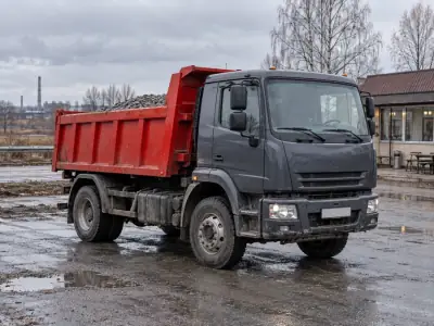 Самосвал 10 т Калининград — Екатеринбург, фото 2 — с другой стороны