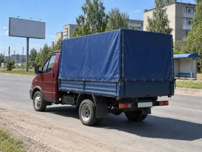 Газель 1.5 т Воронеж — Красноярск, фото 4 — сзади