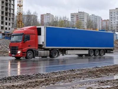 Реф-еврофура 20 т Сочи — Челябинск, фото 1 — спереди