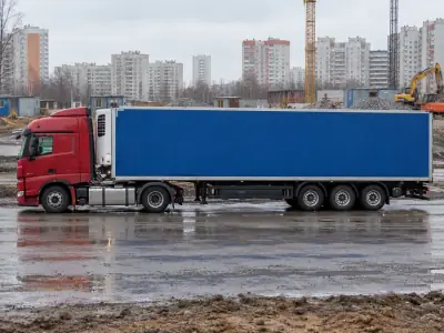 Реф-еврофура 20 т Сочи — Челябинск, фото 3 — сбоку