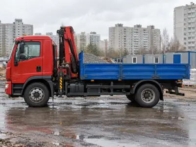 Манипулятор 5 т Калининград — Ростов-на-Дону, фото 3 — сбоку