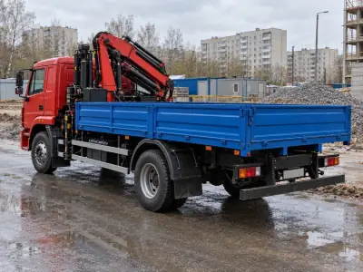 Манипулятор 5 т Калининград — Ростов-на-Дону, фото 4 — сзади