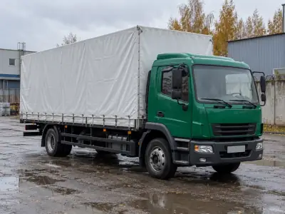 Тент 5 т Старый Оскол — Воронеж, фото 2 — с другой стороны