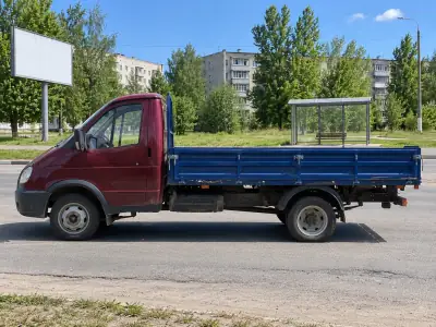 Бортовая газель 3 т Красноярск — Омск, фото 1 — спереди