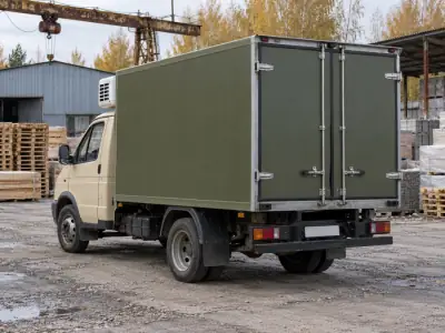 Рефрижератор 1.5 т Красноярск — Санкт-Петербург, фото 4 — сзади