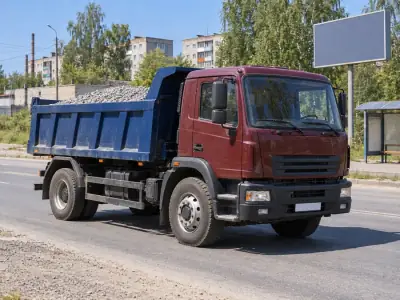 Самосвал 10 т Воронеж — Москва, фото 2 — с другой стороны