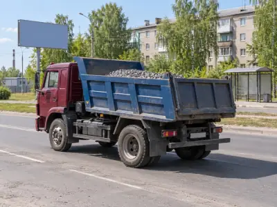 Самосвал 10 т Воронеж — Москва, фото 4 — сзади