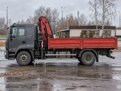 Манипулятор 5 т Омск — Москва, фото 3 — сбоку