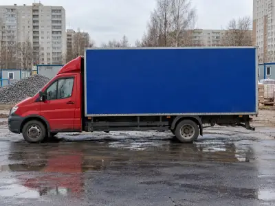 Фургон 3 т Уфа — Калининград, фото 1 — спереди