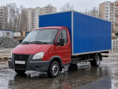 Фургон 3 т Уфа — Калининград, фото 3 — сбоку