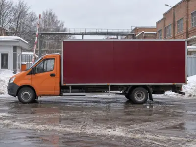 Фургон 3 т Уфа — Воронеж, фото 3 — сбоку