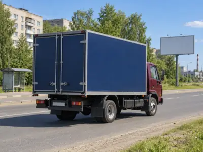 Фургон 5 т Омск — Уфа, фото 4 — сзади