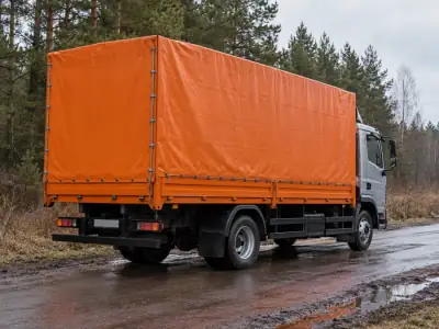 Тент 5 т Воронеж — Сочи, фото 4 — сзади