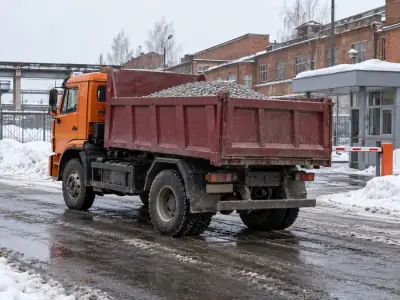 Самосвал 10 т Владивосток — Тюмень, фото 4 — сзади