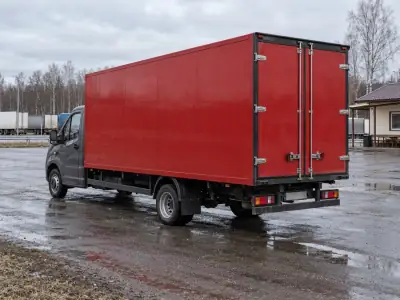Фургон 3 т Омск — Новороссийск, фото 4 — сзади