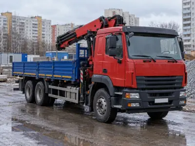 Манипулятор 10 т Самара — Уфа, фото 2 — с другой стороны