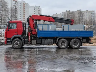 Манипулятор 10 т Самара — Уфа, фото 3 — сбоку