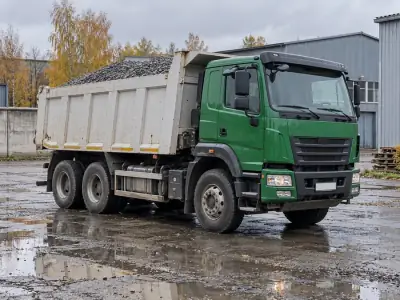 Самосвал 20 т Краснодар — Красноярск, фото 2 — с другой стороны
