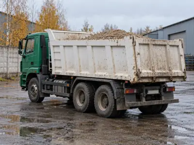 Самосвал 20 т Краснодар — Красноярск, фото 4 — сзади