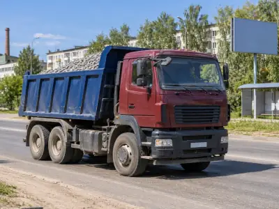 Самосвал 20 т Омск — Уфа, фото 2 — с другой стороны