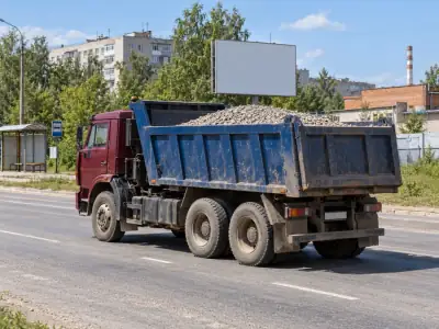 Самосвал 20 т Омск — Уфа, фото 4 — сзади