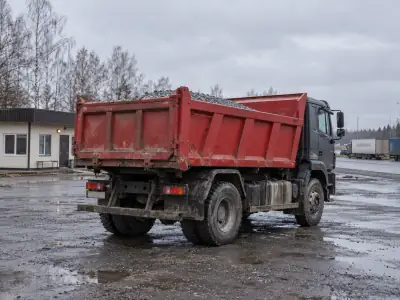 Самосвал 10 т Омск — Тольятти, фото 1 — спереди