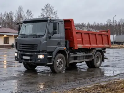 Самосвал 10 т Омск — Тольятти, фото 4 — сзади
