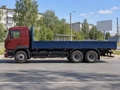 Бортовая фура 10 т Тюмень — Нефтеюганск, фото 1 — спереди