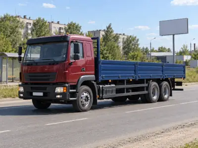 Бортовая фура 10 т Тюмень — Нефтеюганск, фото 3 — сбоку