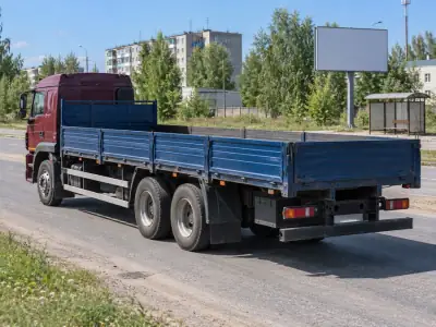 Бортовая фура 10 т Тюмень — Нефтеюганск, фото 4 — сзади