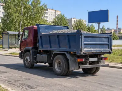 Самосвал 10 т Тюмень — Челябинск, фото 4 — сзади