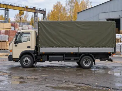 Тент 5 т Челябинск — Новосибирск, фото 3 — сбоку