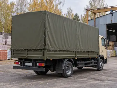 Тент 5 т Челябинск — Новосибирск, фото 4 — сзади