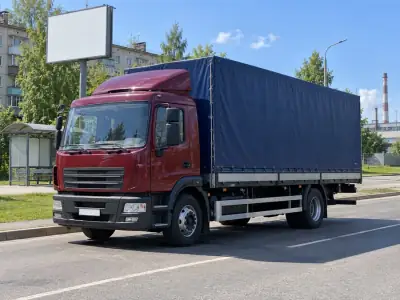 Тентованная фура 10 т Новороссийск — Уфа, фото 3 — сбоку