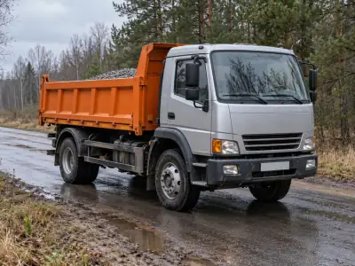 Самосвал 10 т Воронеж — Старый Оскол, фото 2 — с другой стороны