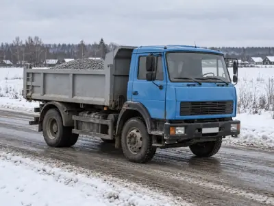 Самосвал 10 т Воронеж — Белгород, фото 2 — с другой стороны
