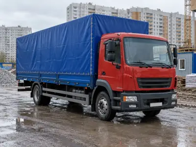 Тент 5 т Волгоград — Новороссийск, фото 2 — с другой стороны