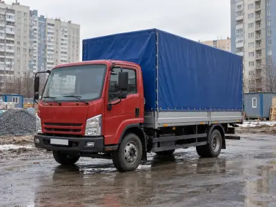 Тент 5 т Волгоград — Новороссийск, фото 3 — сбоку