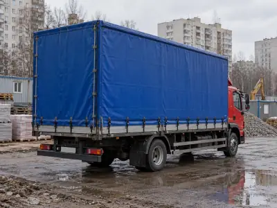 Тент 5 т Волгоград — Новороссийск, фото 4 — сзади