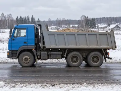Самосвал 20 т Санкт-Петербург — Омск, фото 3 — сбоку